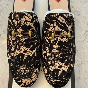 Gucci Princetown Loafer black/skin rose loafers